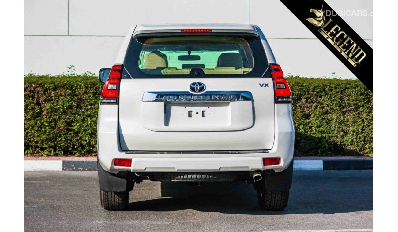 تويوتا برادو 2021 Toyota Prado 2.7L VX V4 | Floor Mounted Spare Wheel | Export Outside GCC