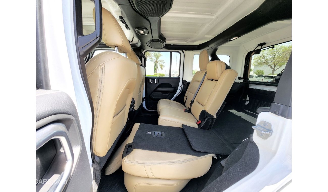 جيب رانجلر 2019 JEEP WRANGLER UNLIMITED SAHARA (JL), 4DR SUV, 2.0L 4CYL TURBO  PETROL,