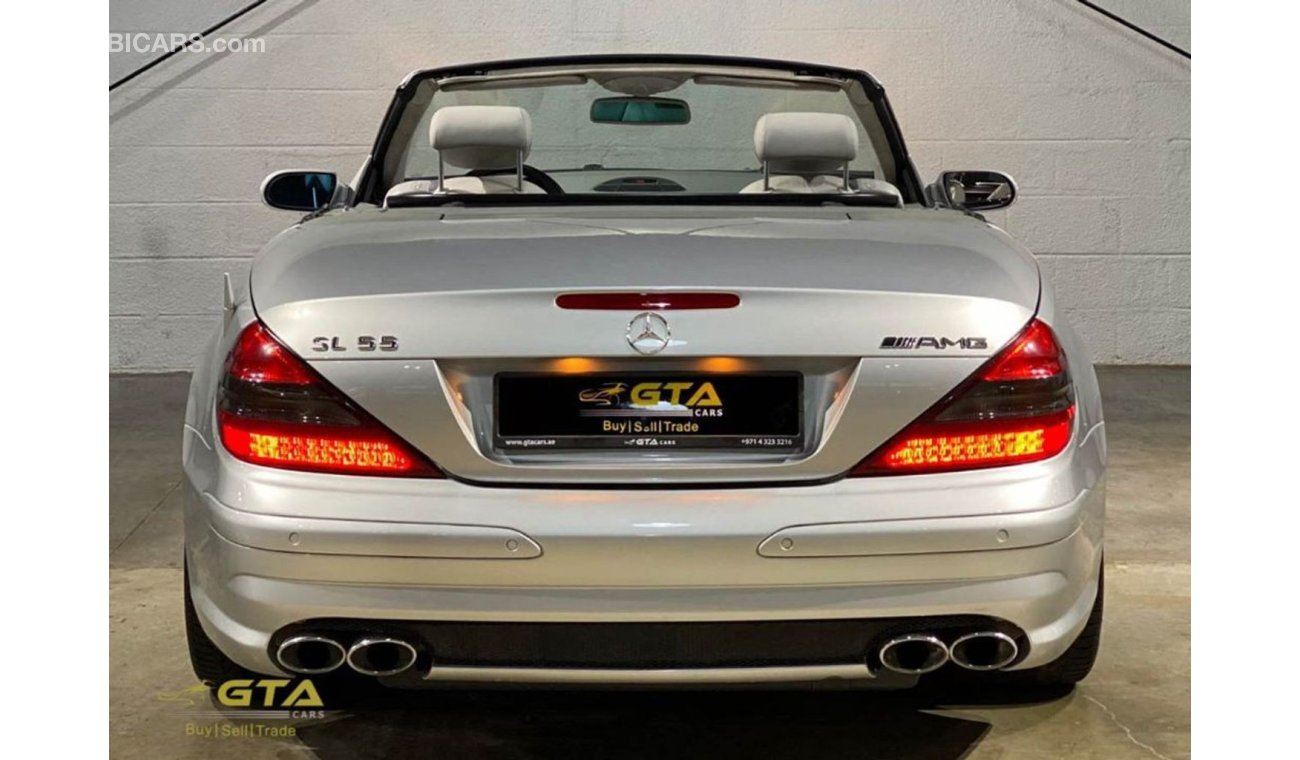 مرسيدس بنز SL 55 AMG 2005 Mercedes SL55 AMG, Full Service History, GCC, Low Kms, Immaculate Condition