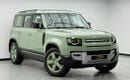 لاند روفر ديفندر 2023 Land Rover Defender P400 110 75th Anniversary, 2028 LR Warranty + Service Pack, Low Km, GCC