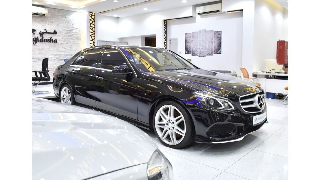 Mercedes-Benz E 500 EXCELLENT DEAL for our Mercedes Benz E500 ( 2014 Model ) in Black Color GCC Specs
