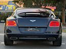 Bentley Continental GT BENTLEY CONTINENTAL GT SPEED V12 2013 GCC IN PERFECT CONDITION LOW MILEAGE SERVICE HISTORY