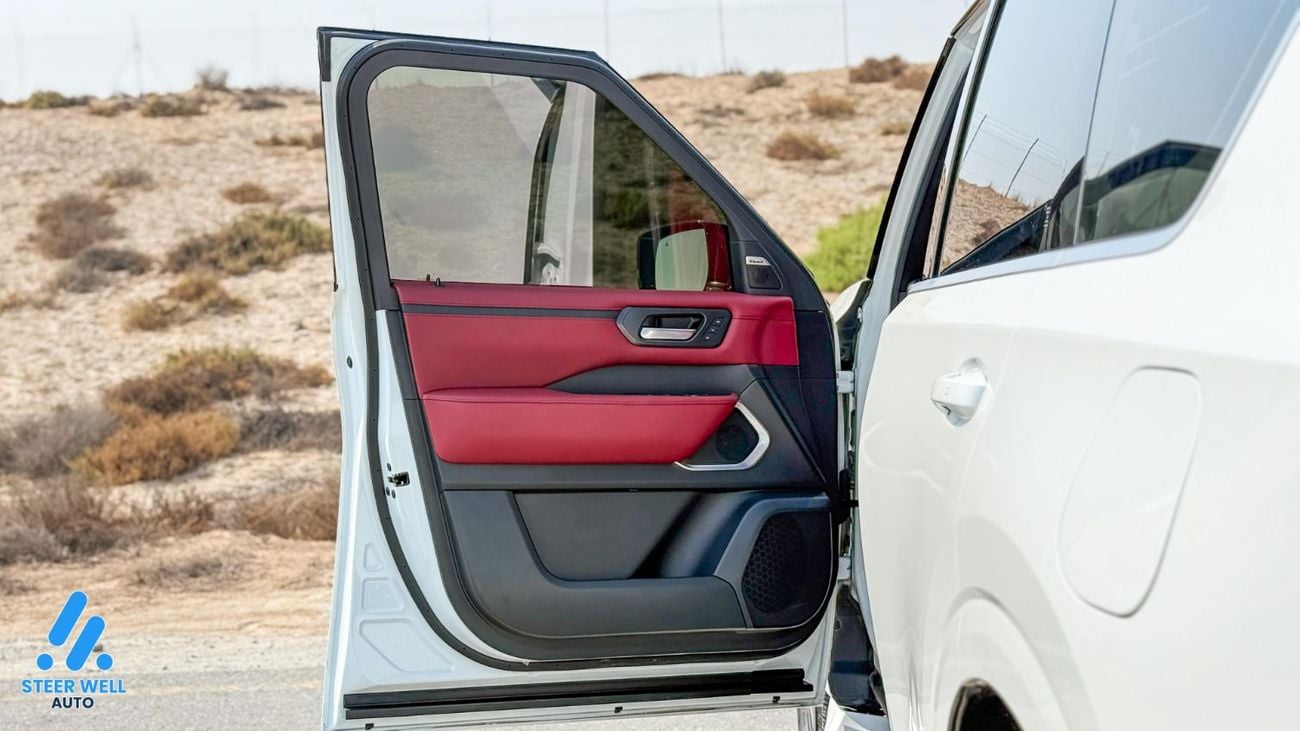 Nissan Patrol LE Titanium 3.5L LE Platinum 3.5 | White/Burgundy | Full Warranty | Luxury SUV