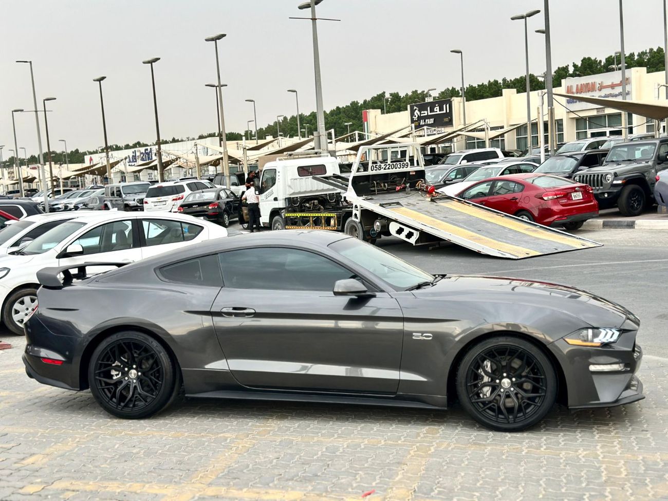 فورد موستانج GT | Monthly 1400/- | 0% DP | Original Airbags | Blindspot | Fog Lights | # 78641