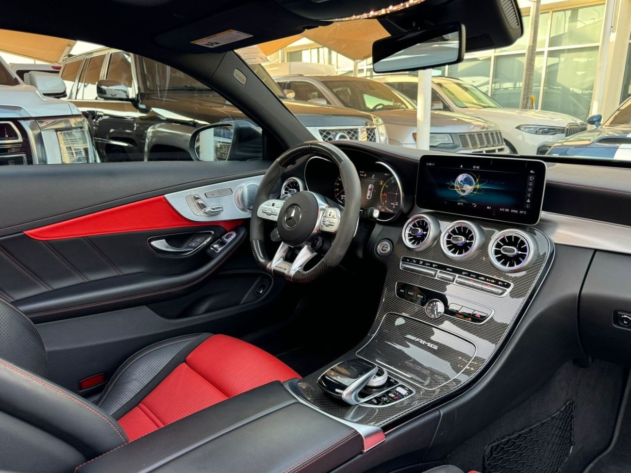 Mercedes-Benz C 63 AMG MERCEDES BENZ C63S COUPE 2020 IMPORT ORIGINAL PAINT PERFECT CONDITION