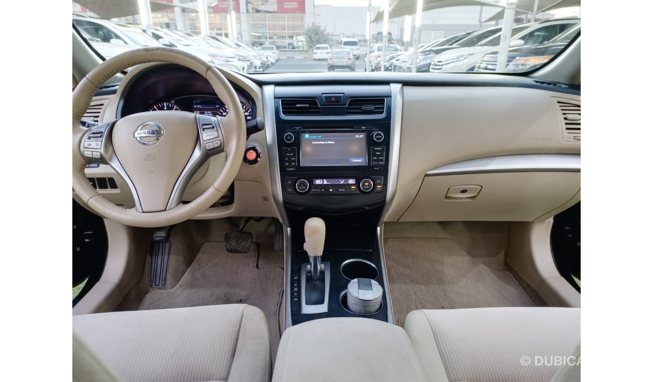 Nissan Altima Model 2013 GCC, fingerprint cruise control, wheels, sensors, screen, camera, in excellent condition