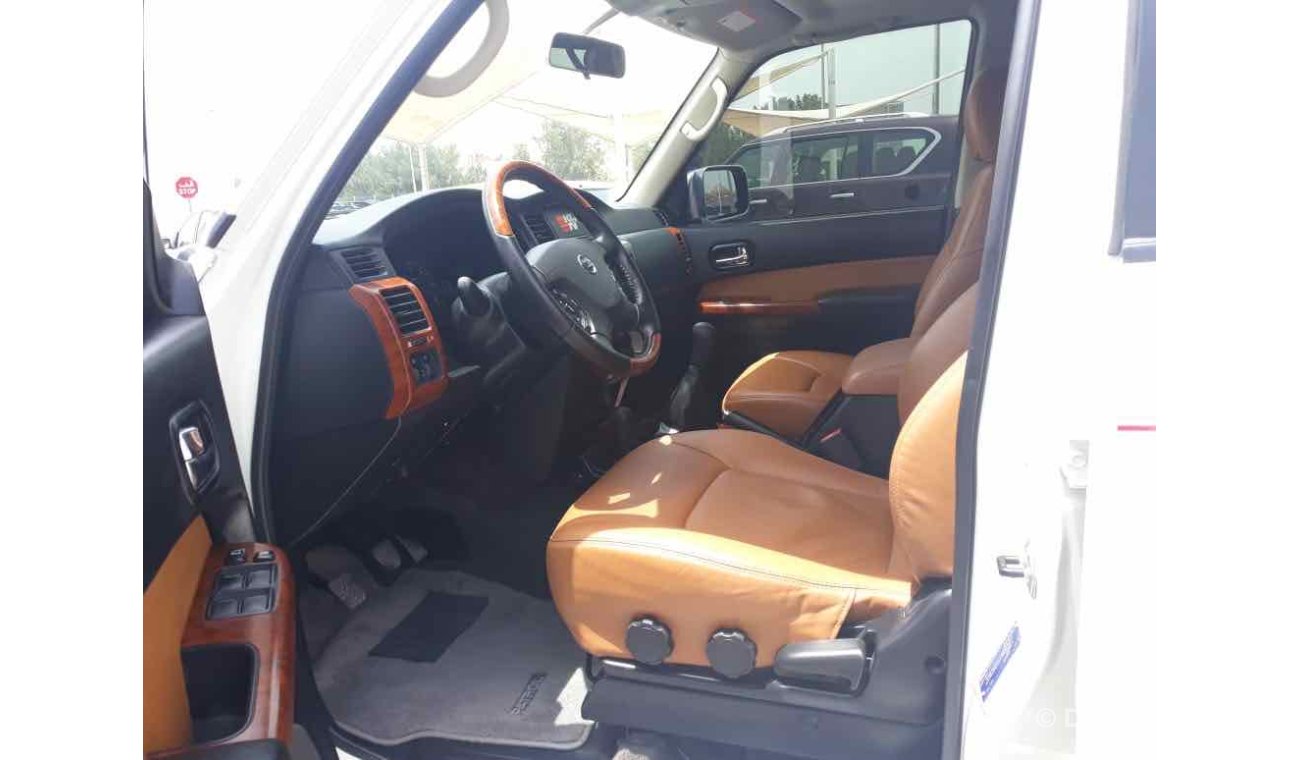 Nissan Patrol Safari سياره نظيفه جدا صبغة وكاله بحاله ممتاذه ضمان شاسيه جير ماكينه