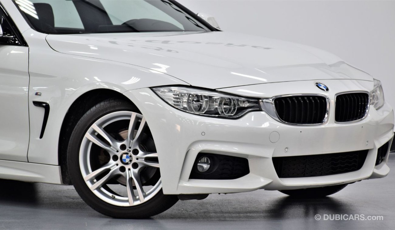 BMW 420i AGENCY WARRANTY 2022 or 200,000 KM \ SERVICE CONTRACT BMW 420i M-Kit 2017 Model!! GCC Specs