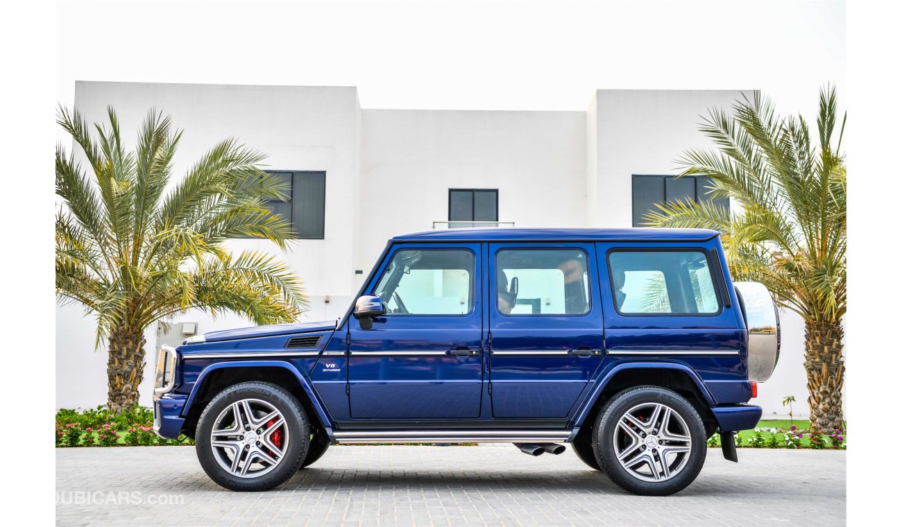 Mercedes-Benz G 63 AMG BiTurbo - 2Y Warranty - GCC - AED 5,072 PER MONTH - 0% DOWNPAYMENT