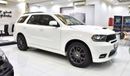 دودج دورانجو EXCELLENT DEAL for our Dodge Durango RT V8 ( 2018 Model ) in White Color GCC Specs