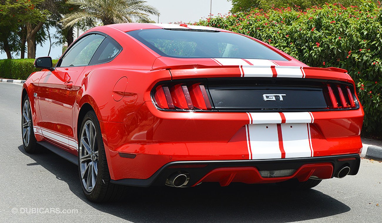 Ford Mustang GT Premium+, 5.0L V8 0km, GCC Specs w/ 3 Years or 100K km Warranty and 60K km Service at AL TAYER