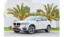 بي أم دبليو X6 xDrive35i | 2,820 P.M | 0% Downpayment | Full Option | Low Mileage