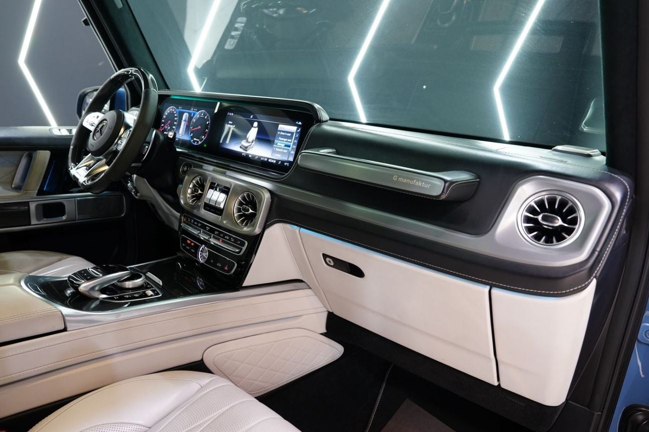 Mercedes Benz G63 AMG MANUFAKTUR EXCLUSIVE PLUS 2022 Mercedes-AMG G63, G Manufaktur Package, Carbon Interior, Rear Entertainment, Gargash Warranty!!