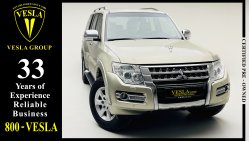 Mitsubishi Pajero SUNROOFD + LEAHTER SEATS + BIG SCREEN + FULL / GCC / 2015 / UNMILITED MILEAGE WARRANTY / 871 DHS P.M