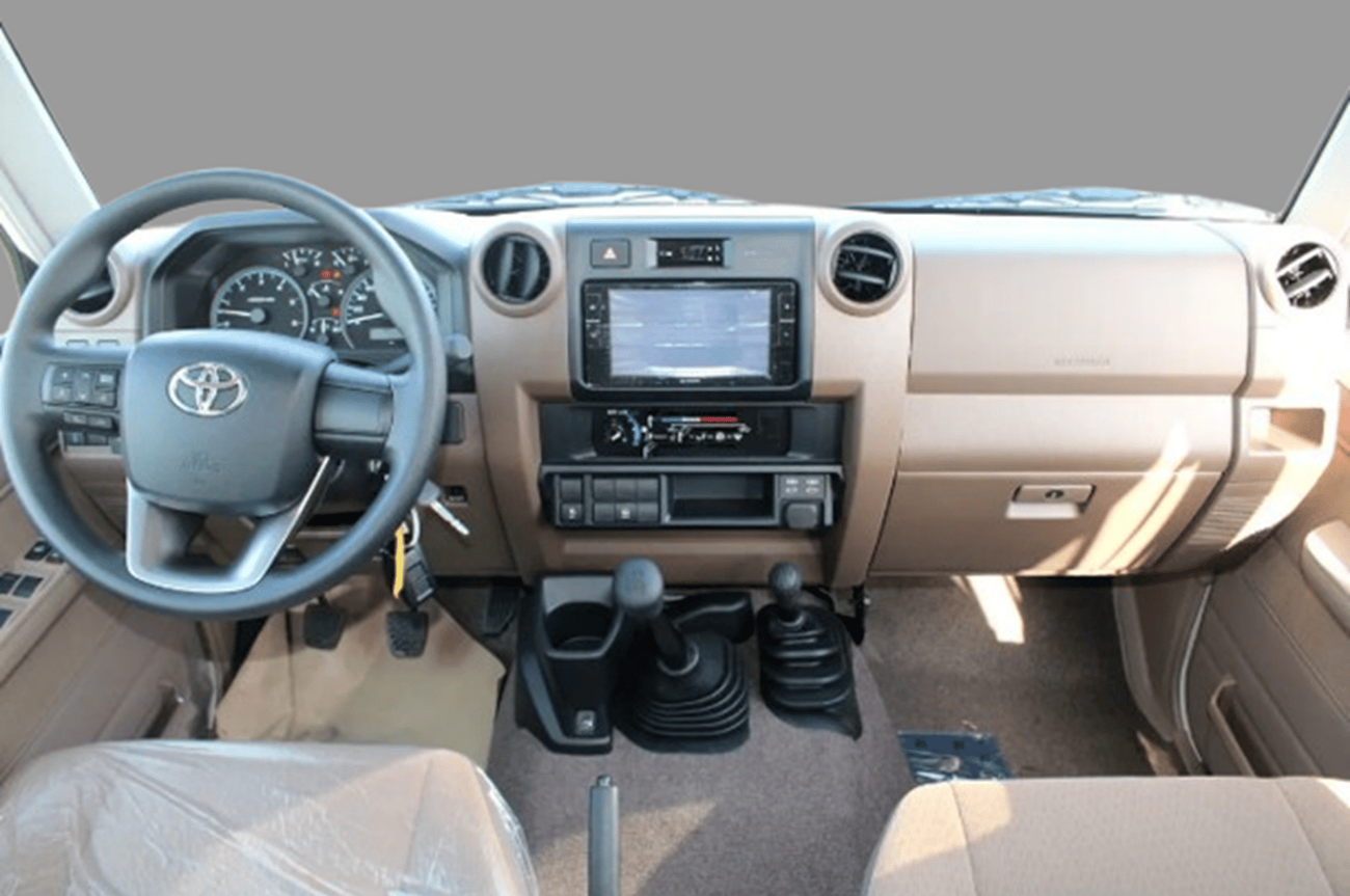 Toyota Land Cruiser 70 ECTWFR006 – 2024 TLC76 5 Doors Hardtop E Grade  – 4.5L Diesel Manual – White