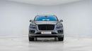 Bentley Bentayga Speed W12 | AED 6,491 PM | Up to 3 Years Warranty | GCC