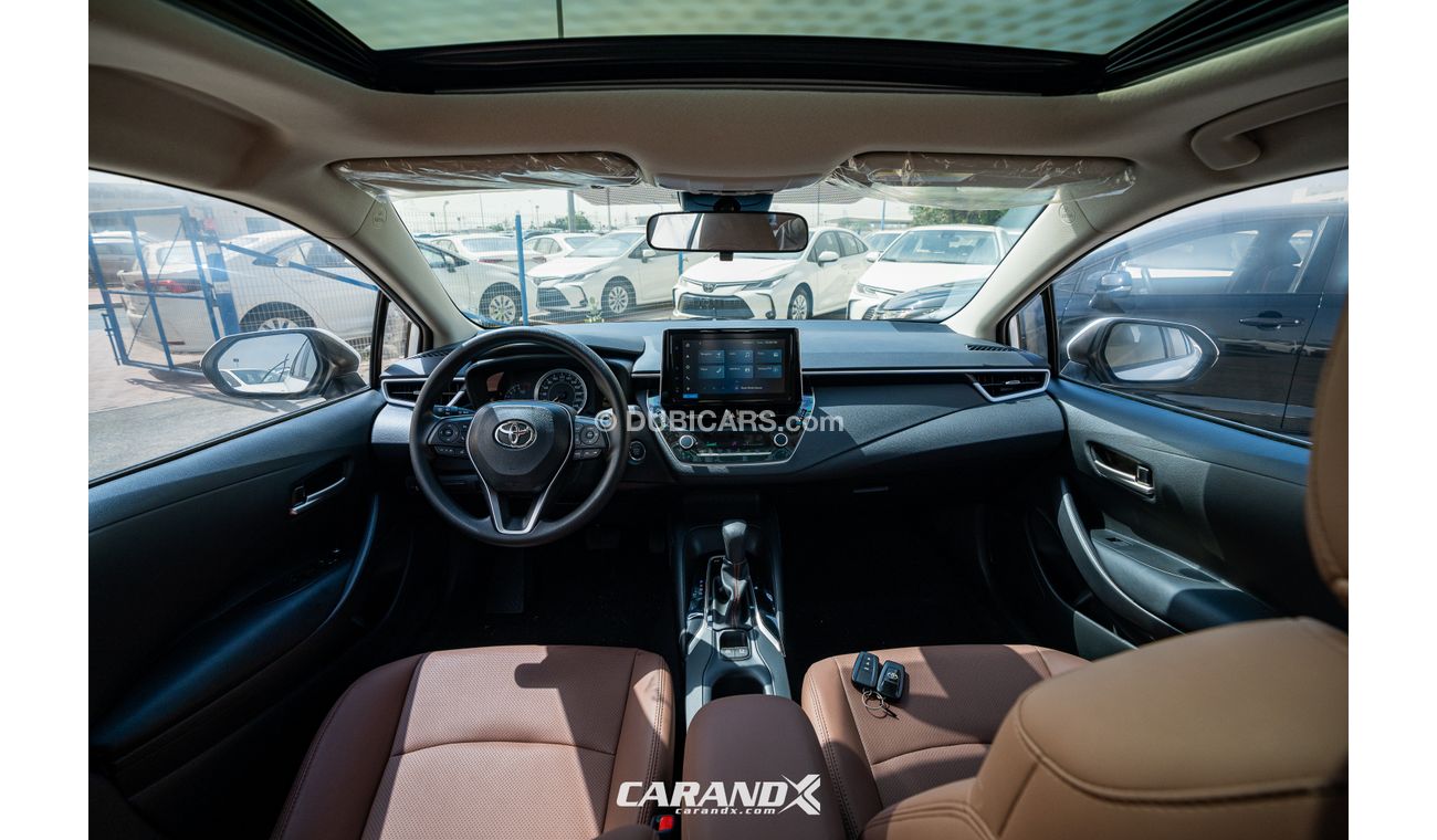 تويوتا كورولا /SunroofElite Plus 1.2L Petrol Automatic Transmission 2022 Bronze Leather / Black Roof