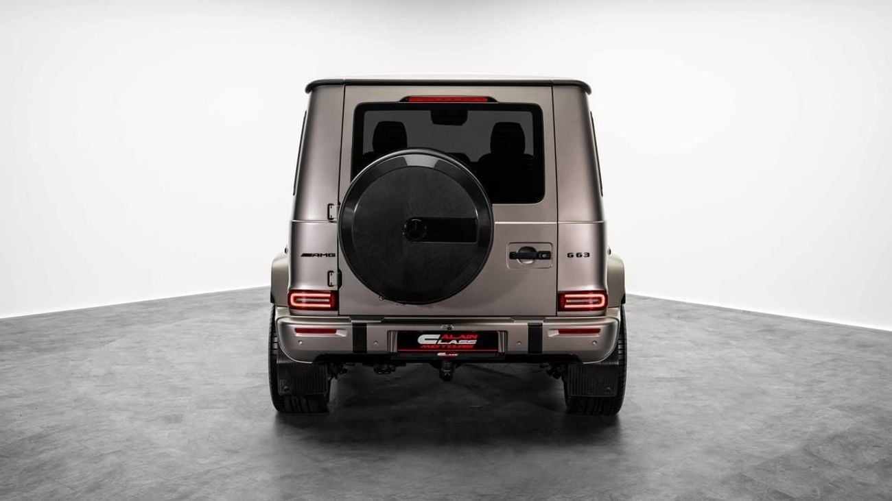 Mercedes-Benz G 63 AMG - 2025 - GCC Specs - Under Warranty and Service Contract