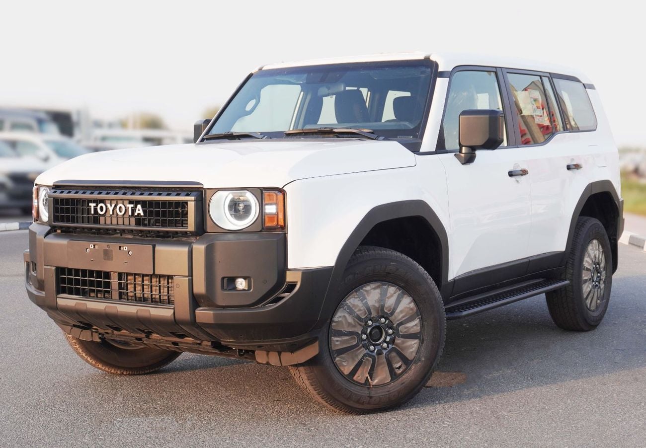 Toyota Prado 2026 MODEL 2.4L PETROL A/T (W/ REAR CAMERA, SIDE STEPS, REAR A/C, AND CRUISE CONTROL)