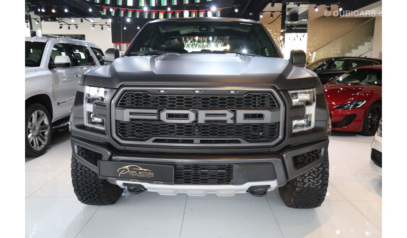 Ford Raptor [WARRANTY AND SERVICE CONTRACT AVAILABLE] MATTE BLACK FORD F150 RAPTOR SUPERCAB !!