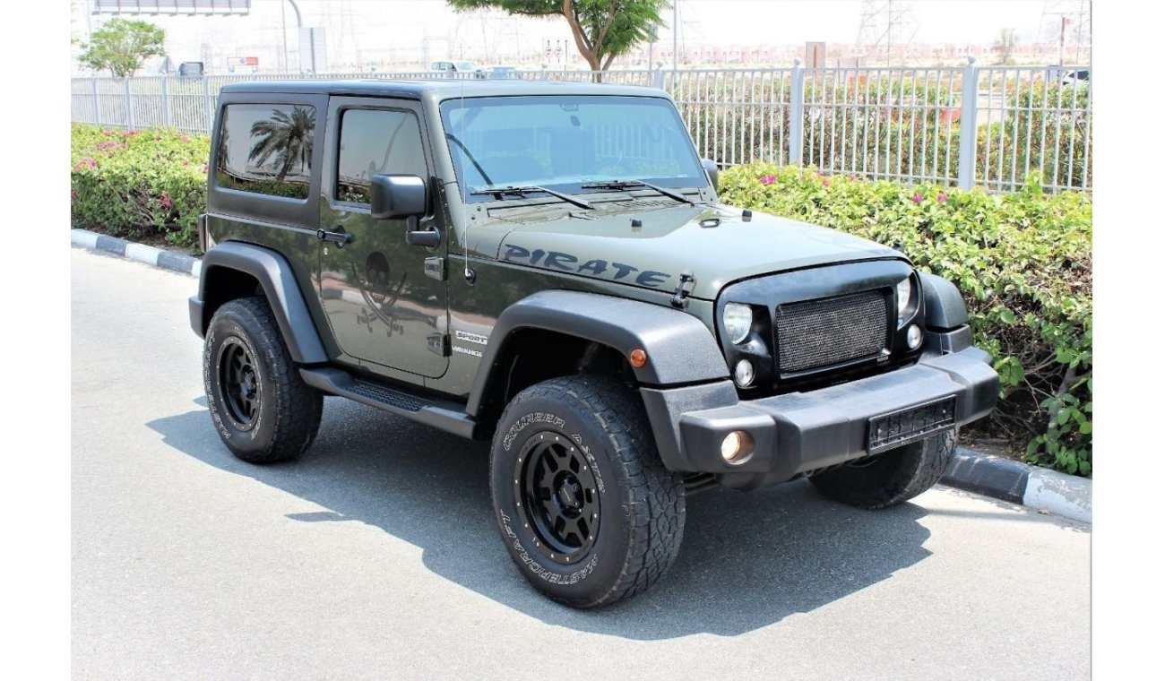 جيب رانجلر 2015/ JEEP WRANGLER /SPORT/ GCC/ FULL SERVICE HISTORY / 100% ORIGINAL PAINT / 1 YEAR WARRANTY