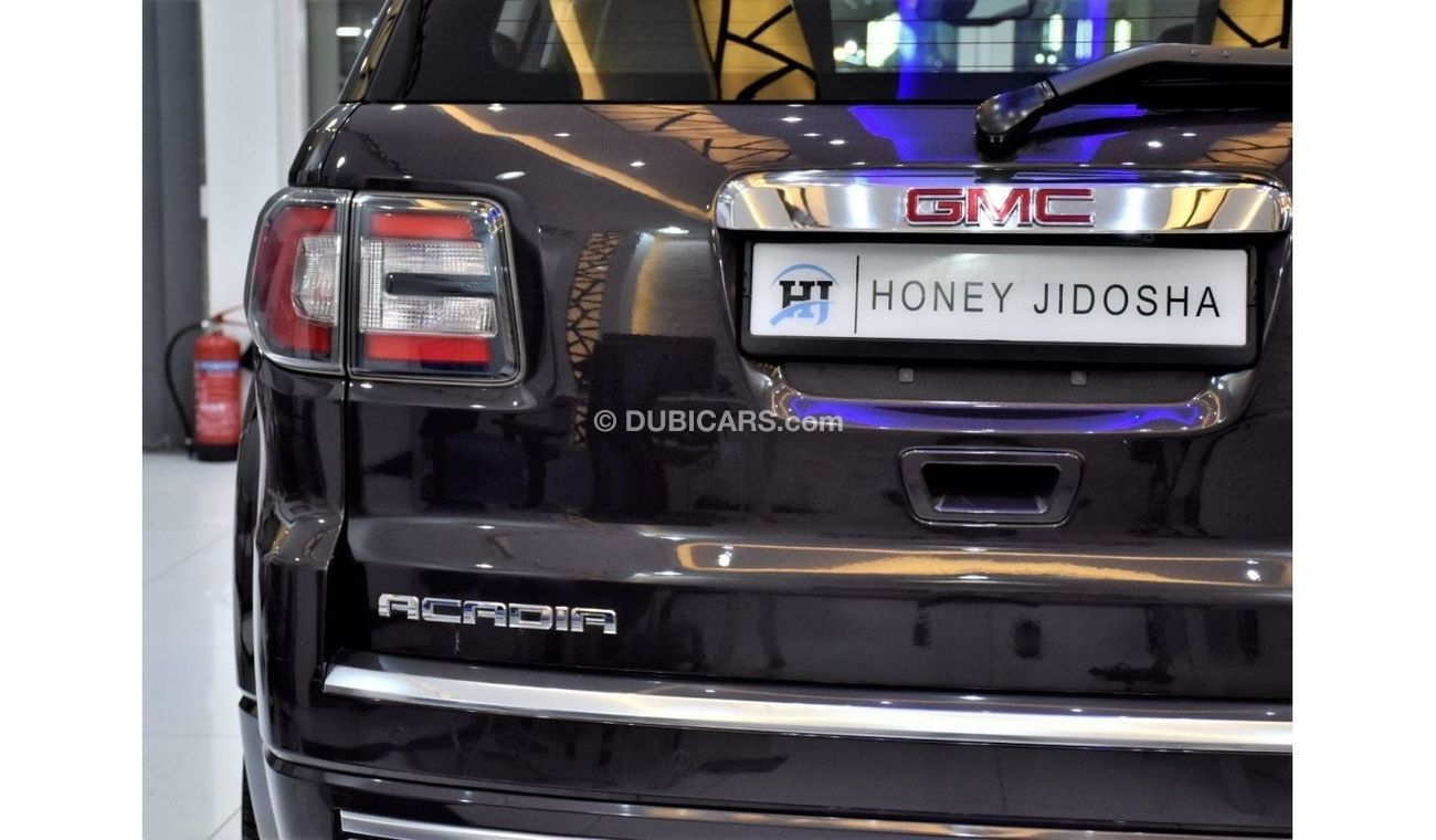 GMC Acadia EXCELLENT DEAL for our GMC Acadia Denali AWD ( 2016 Model ) in Grey Color GCC Specs