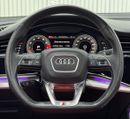 أودي Q8 55 TFSI quattro S Line 3.0L 2021 Audi Q8 S-Line 55TFSI Quattro, 2026 Audi Warranty + Service Pack, F
