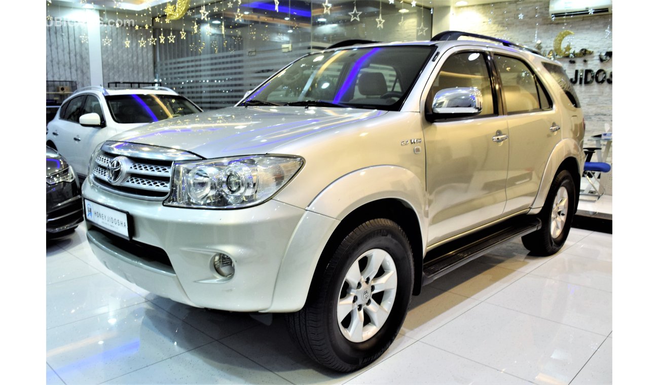 Toyota Fortuner AMAZING FAMILY CAR  SR5 2009 Model GCC Specs