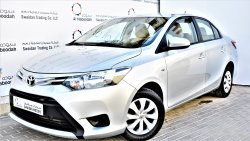 Toyota Yaris 1.5L SE SEDAN 2016 GCC SPECS WITH DEALER WARRANTY STARTING FROM 29,900 DHS