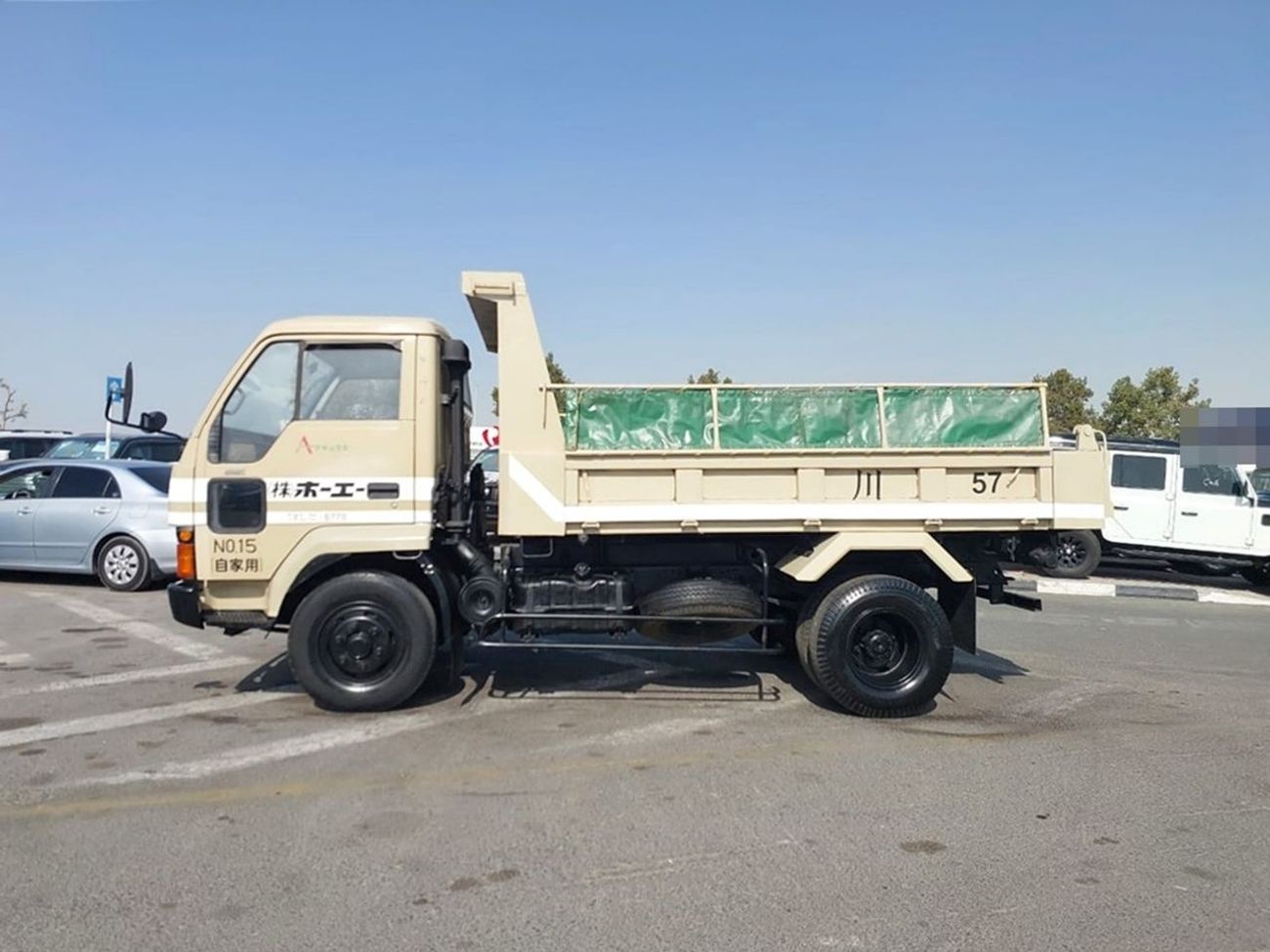 ميتسوبيشي فايتر MITSUBISHI FIGHTER MIGNON DUMPER TRUCK RHD 1990 MODEL 6.5 L DIESEL MANUAL(PM40503)