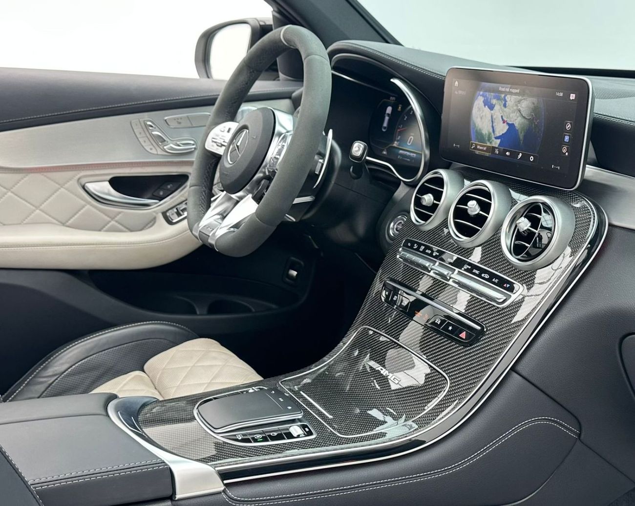 Mercedes-Benz GLC 63 S AMG 2020 Mercedes-Benz GLC 63S AMG Coupe 4MATIC+, AMG Double Night, 1 Year Unlimited Km Warranty, Full S