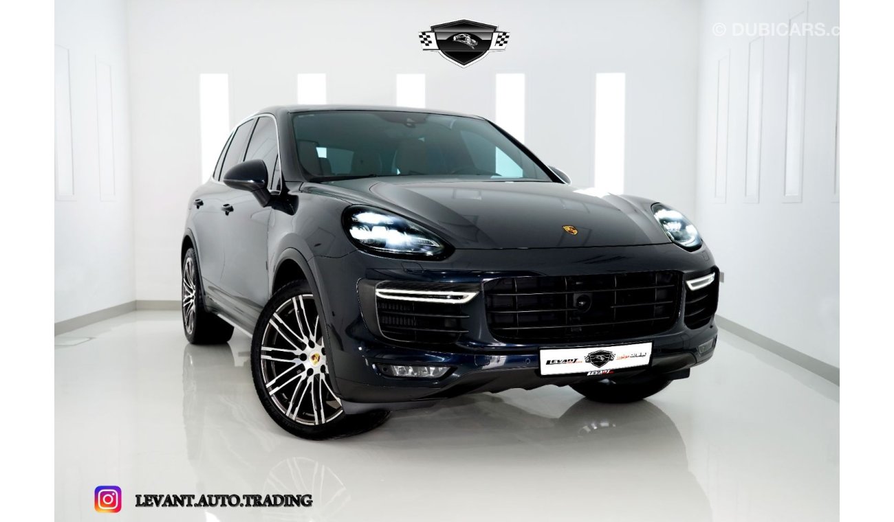 بورش كايان 2015 PORSCHE CAYENNE TURBO -GCC- 1 Year Full Porsche Al Nabooda Warranty