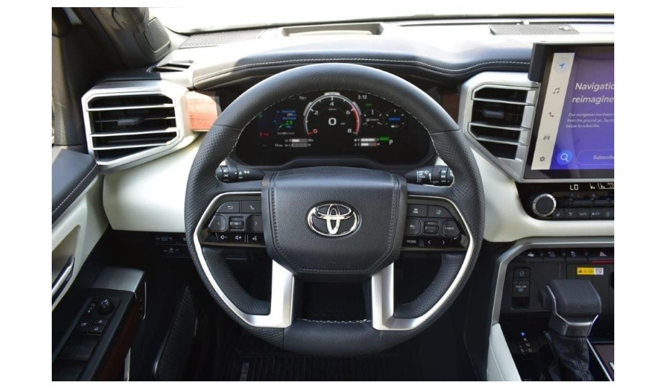 تويوتا سيكويا 2024 TOYOTA SEQUOIA CAPSTONE HYBRID V6 3.5L TURBO 4WD 7-SEATER AUTOMATIC