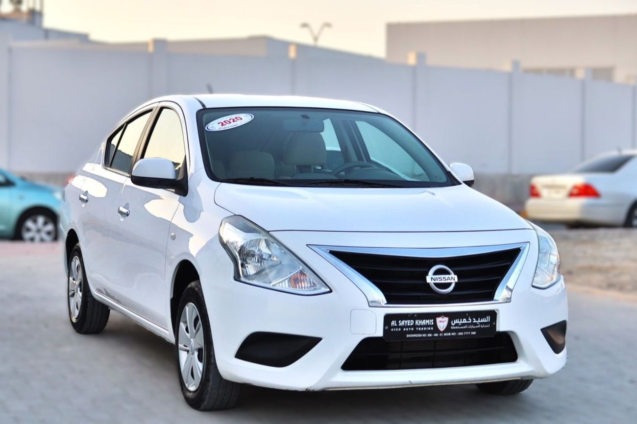 نيسان صني سيارة نيسان صني S (N18) موديل 2020، سيدان بأربعة أبواب، محرك بنزين سعة 1.6 لتر، ناقل حركة أوتوماتيكي