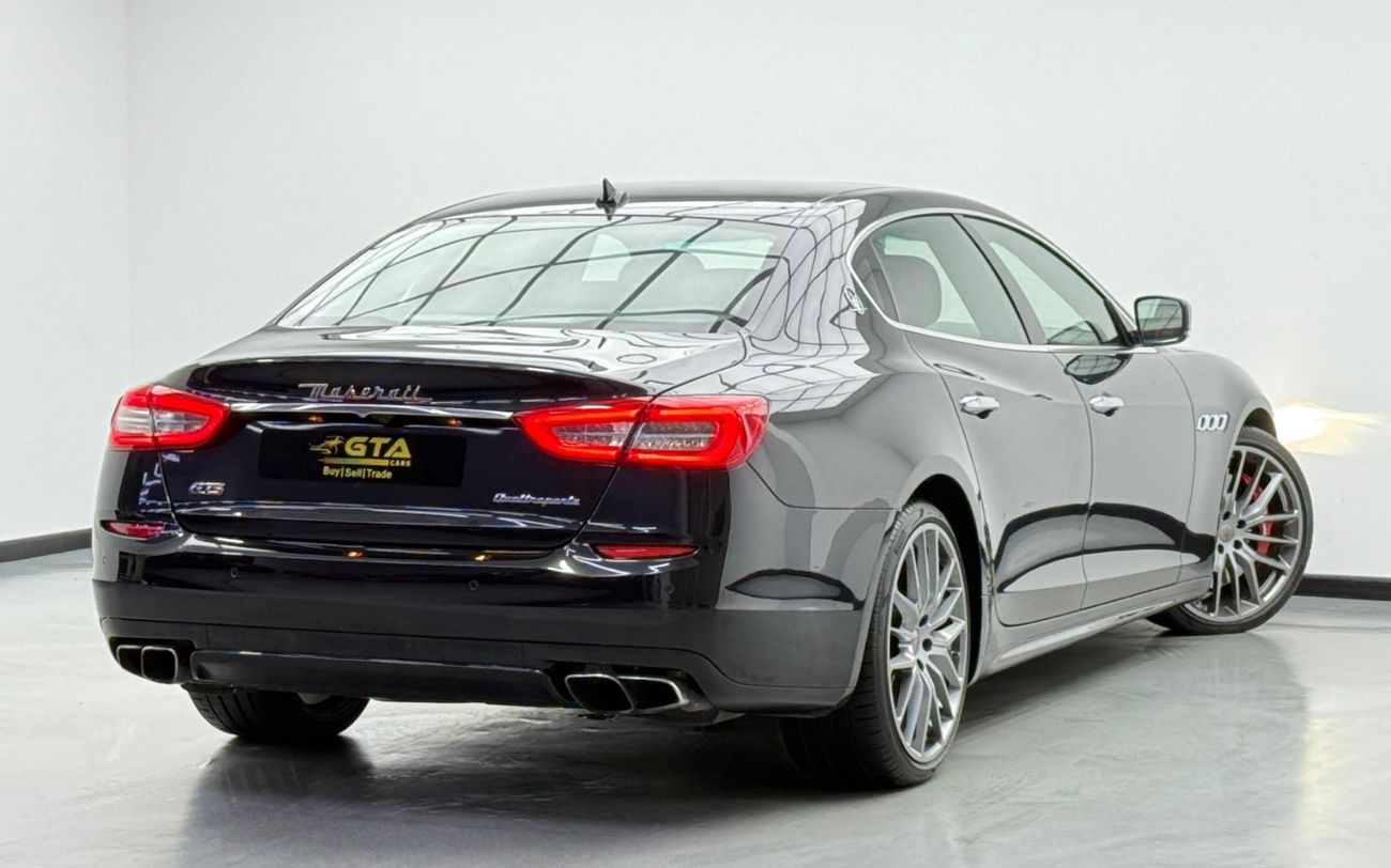 Maserati Quattroporte GTS 3.8L 2015 Maserati Quattroporte GTS, Service History, Very Low Km, Excellent Condition, GCC