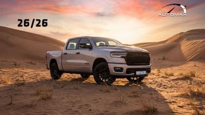 رام 1500 ( Eid al-Adha Offer ) (For Export , НА ЭКСПОРТ) PY 26/26 Limited Crew Cab Hurricane H.O 3.0TT GCC Бе