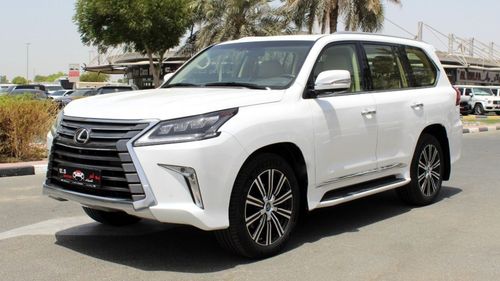Lexus LX 570 Platinum LEXUS LX570 2020 GCC LOW MILEAGE WITH AGENCY SERVICE IN MINT CONDITION