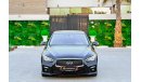 Infiniti Q50 Red Sport 400 | 2,054 P.M | 0% Downpayment | Full Option | Spectacular Condition!