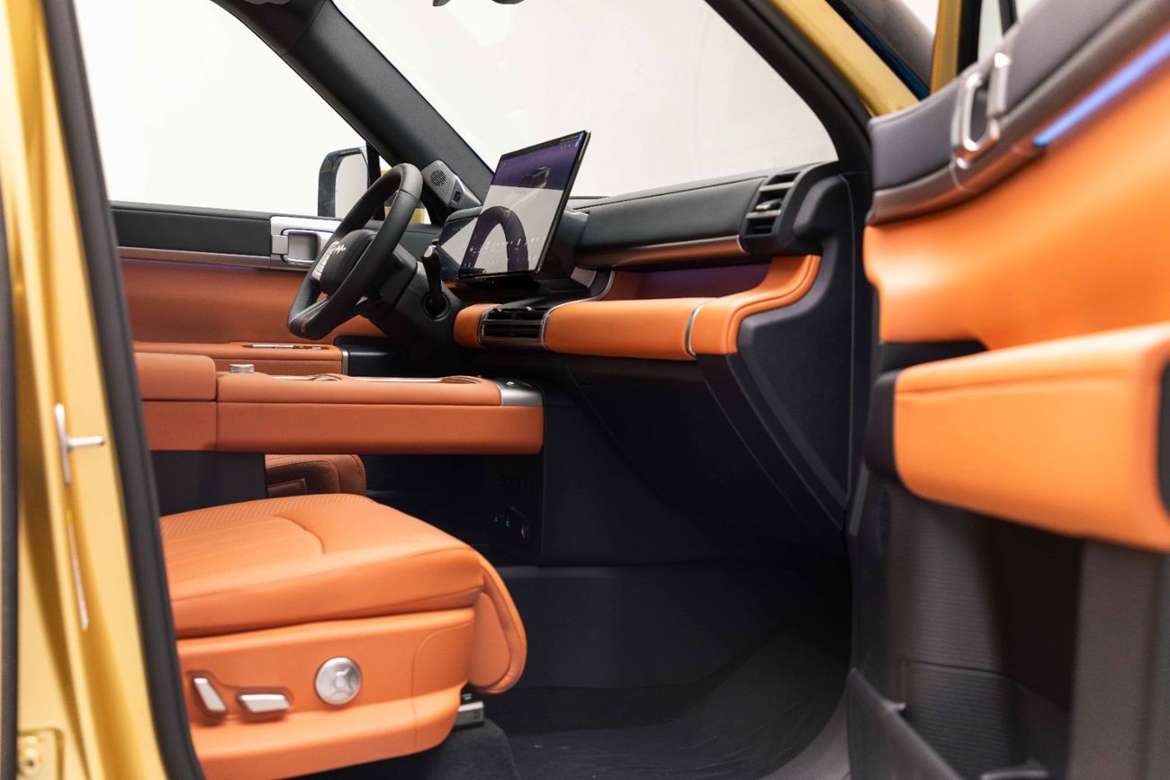 BYD Leopard Titanium 7 Ultra 2.5L - Gold Inside Orange | Export Only