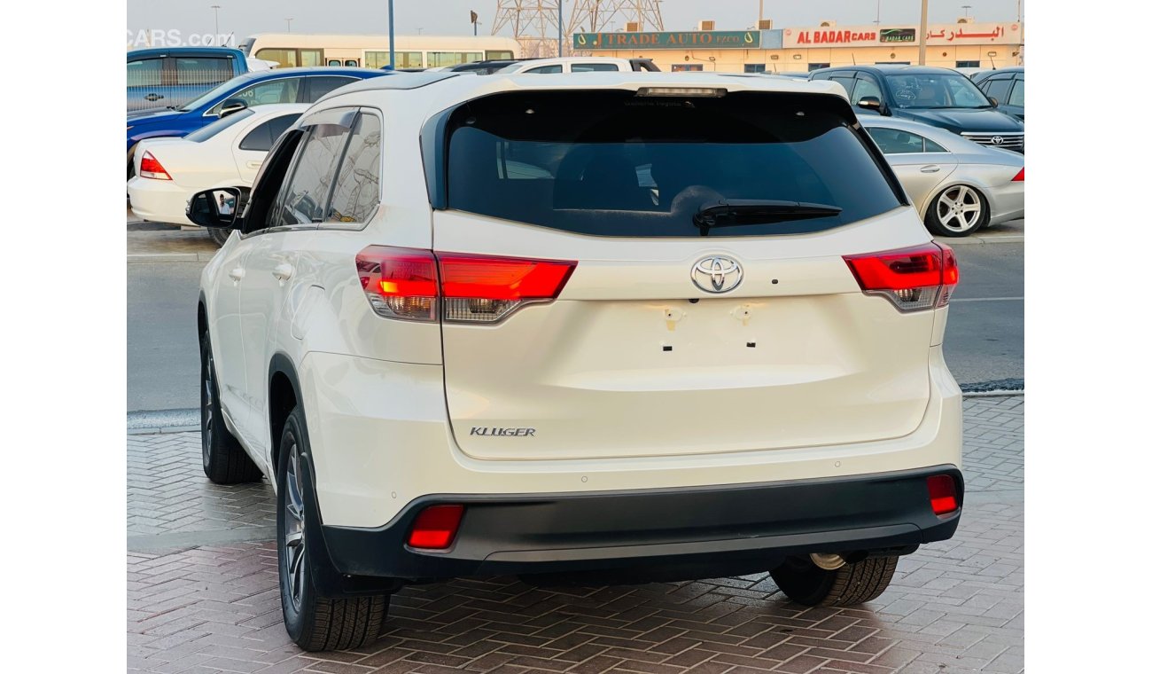 تويوتا كلوجير Toyota Kluger RHD model 2019 Petrol engine 7 seater for sale from Humera motors car very clean and g