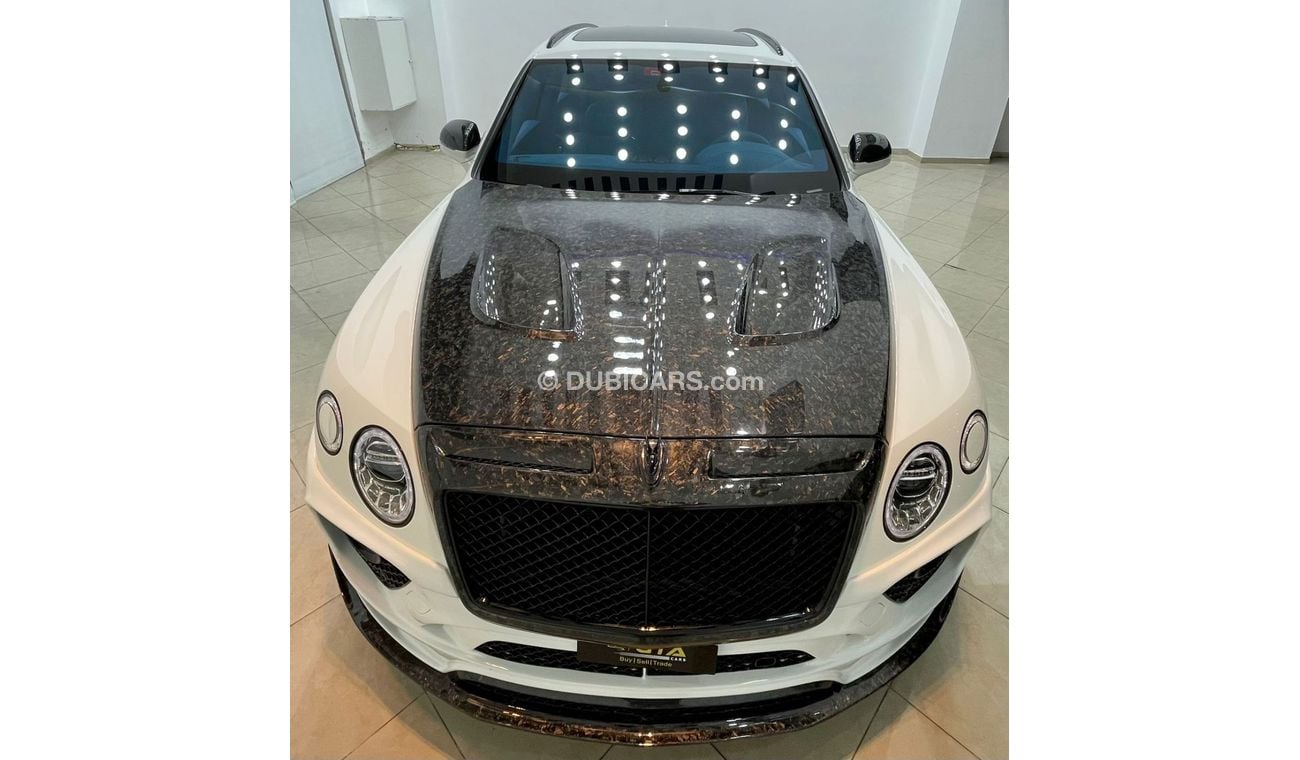 Bentley Bentayga Special Edition 2017 Bentley Bentayga Mansory W12, Only 1 in UAE Special Blue Interior, Full History