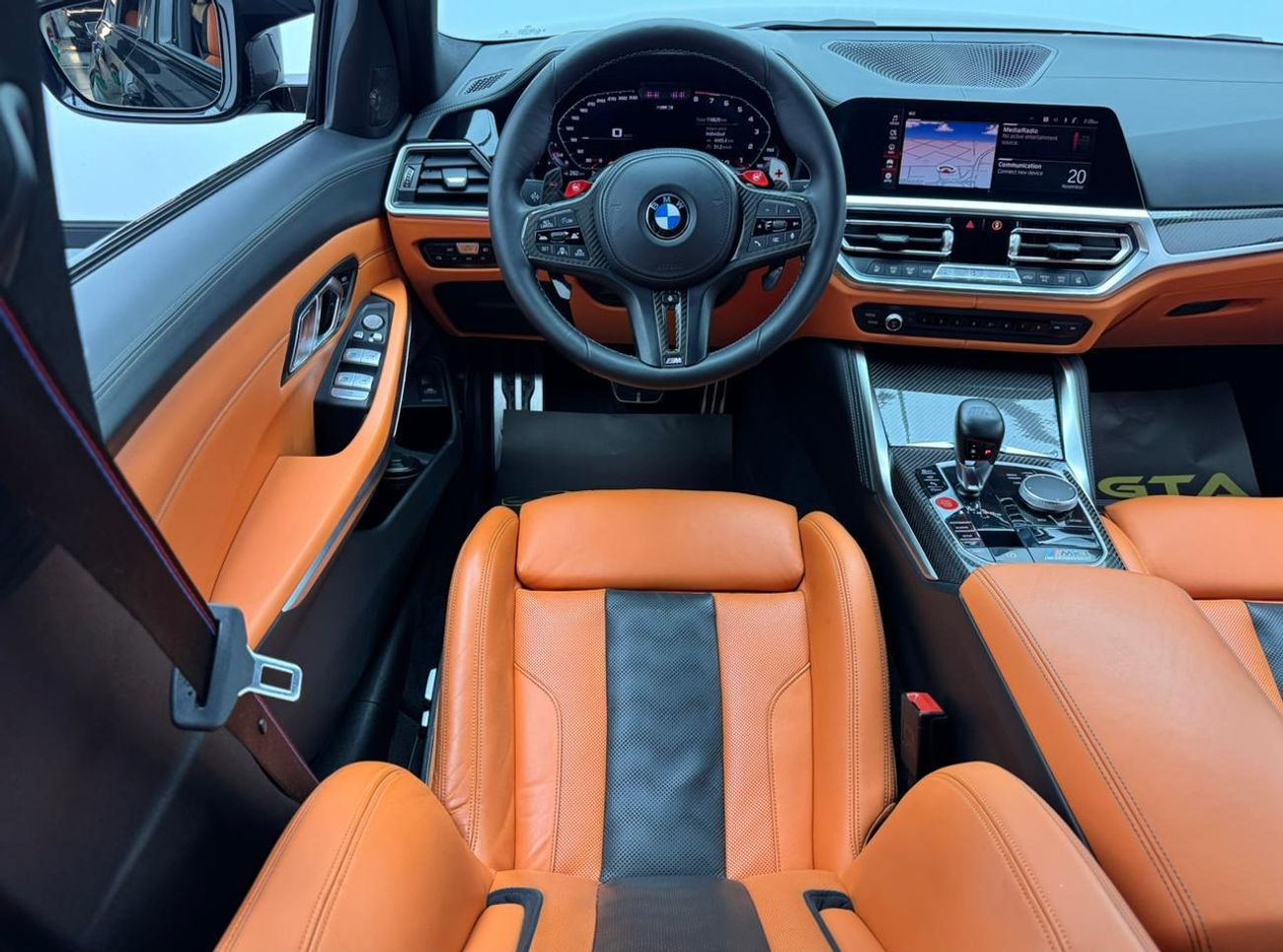 BMW M3 Competition 3.0L 2022 BMW M3 Competition, 2027 BMW Warranty, BMW Service History, GCC