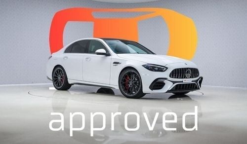 Mercedes-Benz C 63 AMG | AED 6277 PM | 2 Years Unlimited Warranty