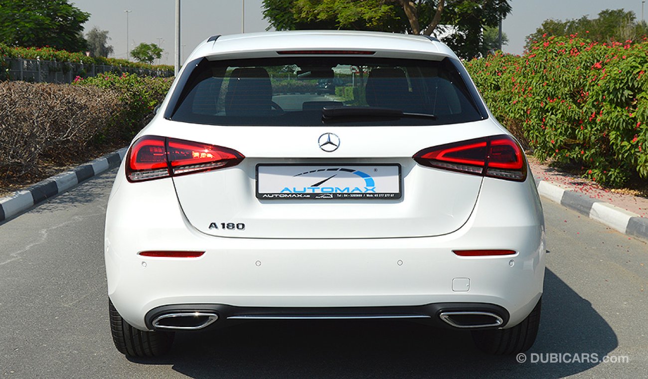 مرسيدس بنز A 180 2020, I-4 Turbo Engine, GCC, 0km with 3 Years or 100,000km Warranty