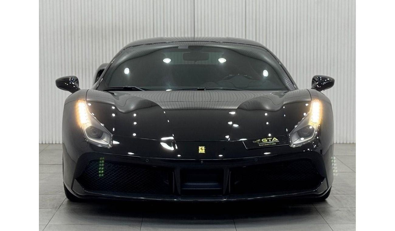 Ferrari 488 Std 3.9L 2019 Ferrari 488 GTB, 2025 Ferrari Warranty + Service Pack, Very Low Kms, GCC