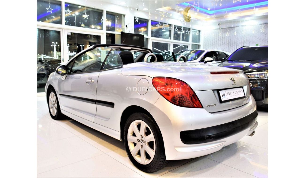 Peugeot 207 Amazing Peugeot 207 CC 2009 Model!! in Silver Color! GCC Specs