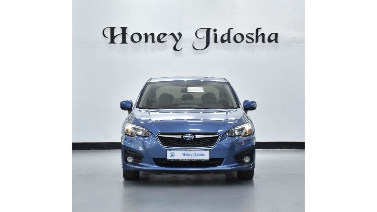 سوبارو إمبريزا EXCELLENT DEAL for our Subaru Impreza AWD ( 2019 Model ) in Blue Color GCC Specs