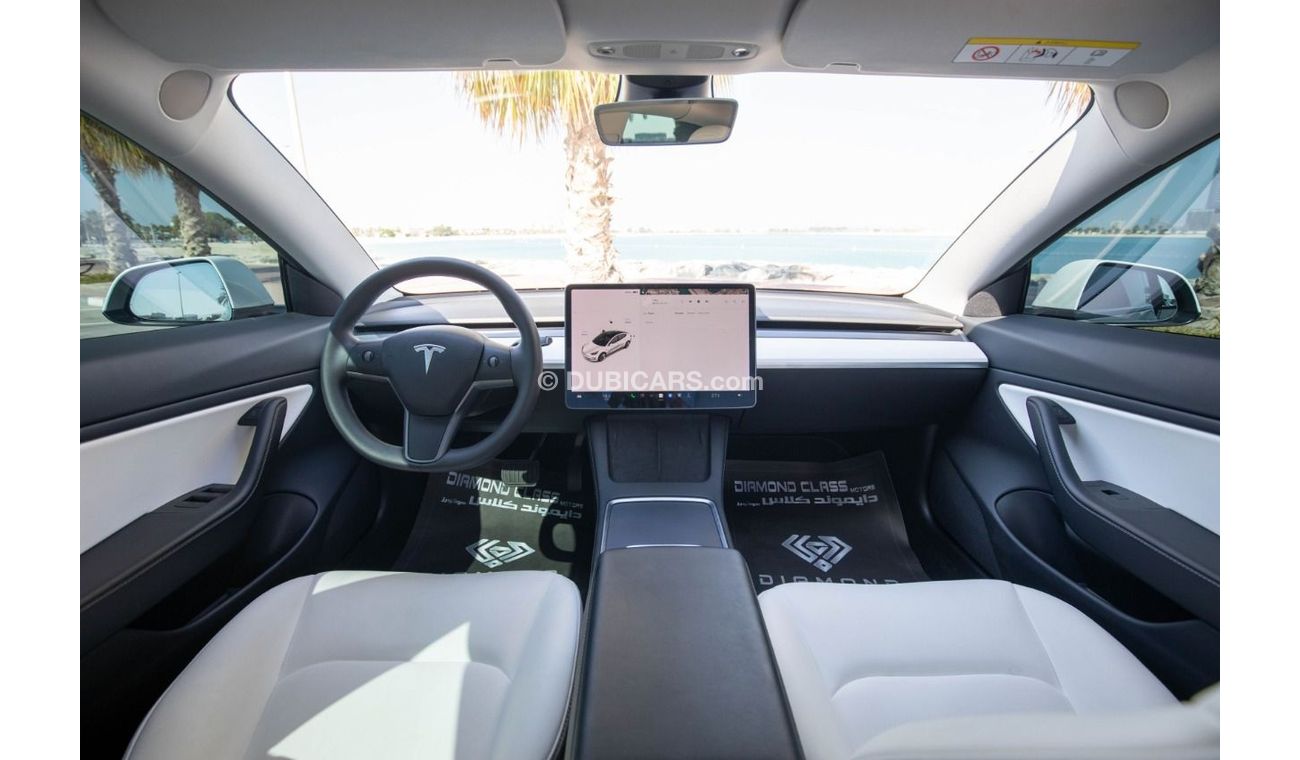 Tesla Model 3 TESLA Model 3 Long Range Auto Pilot  White Interior  GCC 2023 Auto pilot Under Warranty