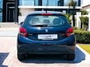 Peugeot 208 Active Plus AED 420 PM | PEUGEOT 208 2019 | GCC SPECS | 5 DOOR HATCHBACK | MINT CONDITION