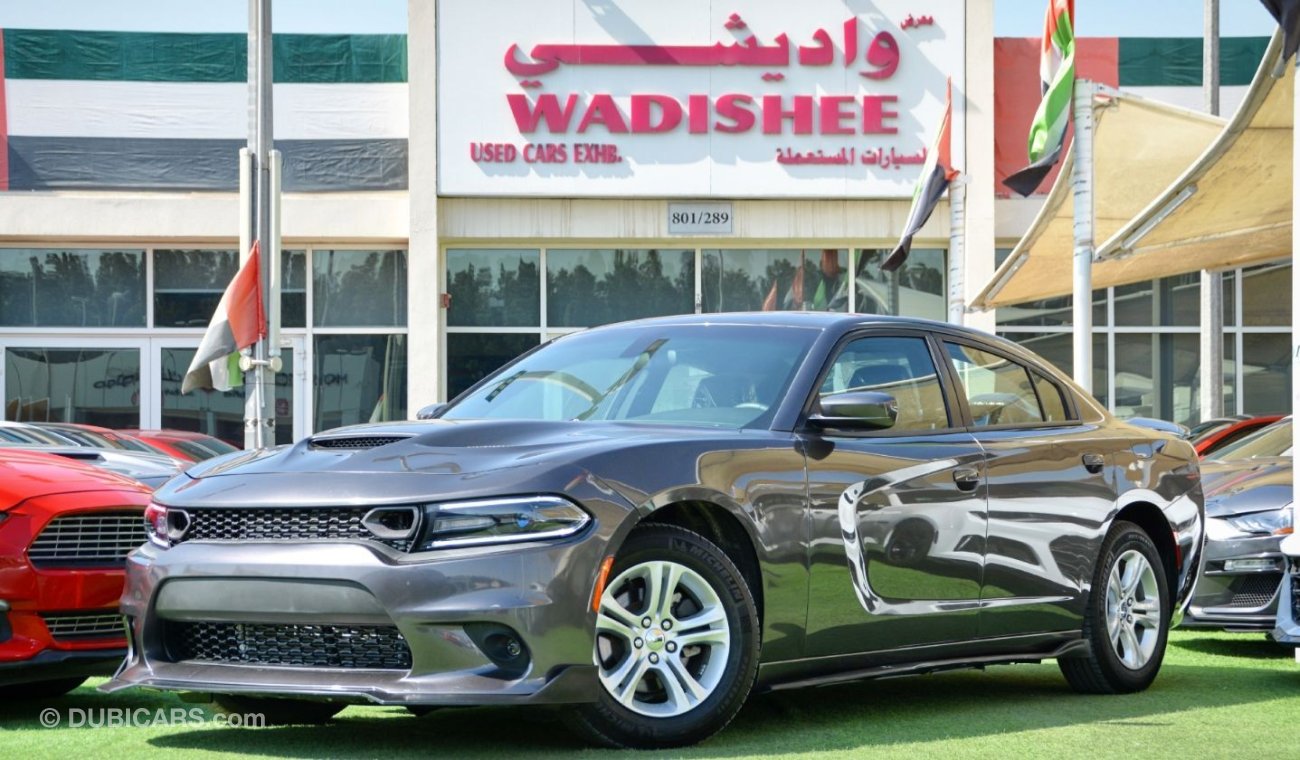 دودج تشارجر Dodge Charger SXT Plus V6 2020/FullOption/Original Leather Seats/Low Miles/Very Good Condition